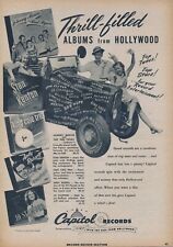 1947 Original Magazine Page Ad Capitol Records picture