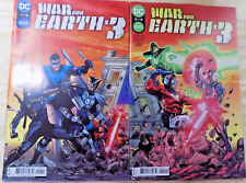 WAR FOR EARTH-3  One & Two of Two c. 2022 DC COMICS picture