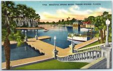 Postcard - Beautiful Spring Bayou, Tarpon Springs, Florida picture