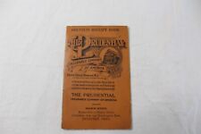 Antique 1908 Premium Receipt Book The Prudential Insurance Co. Of America picture