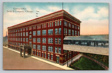 Chicago Illinois Swift & Company IL c1941 Postcard picture