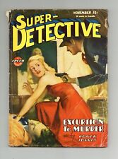 Super-Detective Pulp Nov 1945 Vol. 8 #1 GD picture