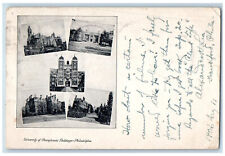 1906 University of Pennsylvania Building Philadelphia PA San Juan PR Postcard picture