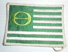 Vintage John Deere Ecology Logo Flag Green/White Patch 4