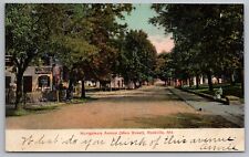 Postcard Montgomery Avenue (Main St.) Rockville Md. *C5002 picture
