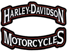 HARLEE DEE Harley Rockers Top Bottom rocker 12 INCH PATCH  picture