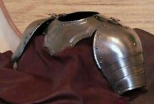 Medieval knight Armor Pair of pauldrons & gorget shoulder Armor Replica picture