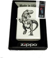 Zippo 49273 T-REX Tyrannosaurus Dinosaur Regular Lighter + FLINT PACK picture