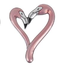 Ganz You Are Flamazing FLAMINGO Heart Shape Love Charm w/Story Poem Card (L) picture