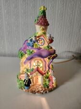 Easter Porcelain Bunny House. Lighted picture