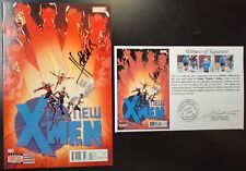 All-New X-Men (2016) #3 SIGNED Dennis Hopeless w/ Notarized Witness of Signature picture