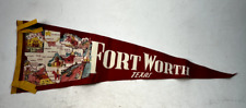 Vintage Fort Worth, Texas Pennant Flag picture