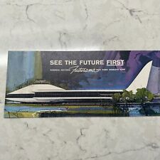 General Motors See The Future First Futurama New York World's Fair Promo Folder picture