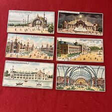 1800s Era STOLLWERK’S CHOCOLATS / CACAO Trade / Advert Card Lot (6)   All G-EX picture