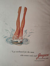 1953 Esquire Original Art Ad Advertisement JAYSON Sportswear Front Cover picture