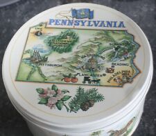 Vintage Pennsylvania State tin picture