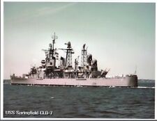 USS Springfield 7 (#99) - Navy Ship 8x11 Inch Reprint picture