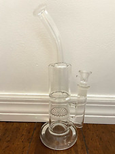 10” Glass Water Pipe Turbine Honeycomb Percs 18mm picture