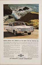 1964 Print Ad Chevrolet Impala Super Sport Coupe Chevy by the Sea picture