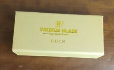 VIKINGS BLADE The Chieftain 'ODIN' Safety Razor, Obsidian Black & Rose Gold Plat picture