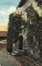 Father Glauber Mission Santa Barbara California CA 1910 Postcard picture