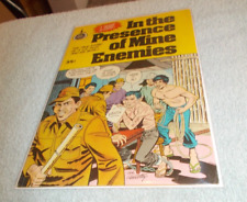 IN THE PRESENCE OF MINE ENEMIES # 1 G/VG SPIRE CHRISTIAN COMICS 1973 BRONZE 35c picture