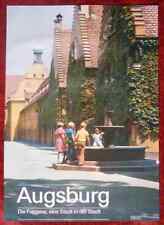 Original Poster Germany Augsburg Fuggerei Kids Fountain picture