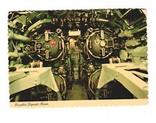 USS Croaker Torpedo Room World War II Submarine AFT Postcard Unposted picture
