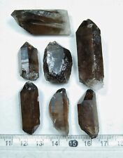 Smoky Quartz Transparent crystals (7 pieces lot) from skardu Pakistan  picture