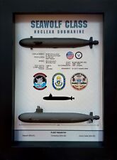 Seawolf Class Submarine Shadow Display Box, 5.75