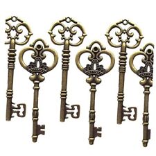  Mixed 20 Extra Large Antique Skeleton Keys Rustic Key for Wedding Bronze picture