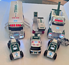 Hess Toy Truck LOT OF 7 Trucks Dune Buggy Cars Motorcycle Working Lights Sounds picture