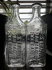 A.D. Steadwell Pharmacy Bottle Amsterdam NY Antique Lot Of (2) picture