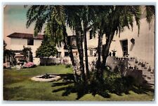 1949 Exterior Hotel Mar Monte Santa Barbara California CA Hand-Colored Postcard picture