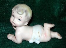 Sweet Vintage INARCO  Piano Baby Girl Figurine 1960s 1961 E-183/L Hand painted picture