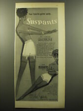 1959 Blue Swan Suspants and Minikins Advertisement - Your favorite garter panty picture