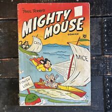 ST JOHN PUB. CO.: PAUL TERRY'S MIGHTY MOUSE #23, RARE GOLDEN AGE, 1951 picture