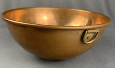 Copper Mixing Bowl Round Bottom 10