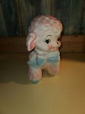 Vintage Baby Lamb Sheep Planter Easter Nursery Made In JAPAN picture