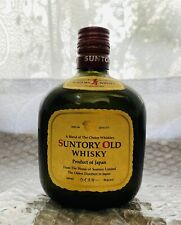 Suntory Old Whisky 180ml Empty Bottle A Small Bottle of Whisky Interior Japan picture
