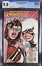 Jackpot and Black Cat #2 CGC 9.8 Adam Hughes Cover A Marvel 2024 Mary Jane WP picture