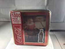 Coca~Cola 1000 Piece Puzzle Sealed In Tin Container picture