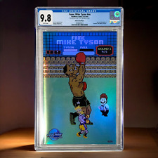 FAME: YOUNG MIKE TYSON PUNCH OUT HOLO FOIL C MATT WAITE CGC 9.8 2024 GCB626 🔥 picture