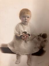 Toddler Photo circa 1920s Rhodes Photography Tacoma, WA picture