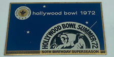 Vintage Concours Auto Badge Plaque 1972 Hollywood Bowl Le Cercle Concours picture
