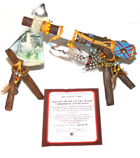 B.E. Hamilton Collection MOONLIT CALL Sacred Spirit of the Wolf Tomahawk    (S7) picture