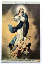 Mosaic, National Shrine of Immaculate Conception, Washington D.C. Mary Postcard picture