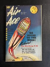 Air Ace #9 - Street and Smith 1945 Aviation Comic Book Golden Age picture