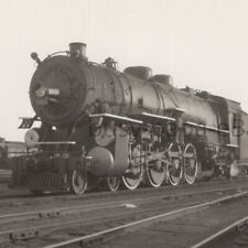 1930s RPPC Rock Island Lines Locomotive 4-8-2 No 4010 Peoria Illinois Postcard picture