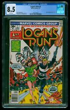 LOGAN'S RUN (1977) #1 CGC 8.5 WHITE PAGES picture